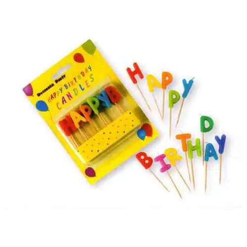 Procos Happy Birthday sveče s črkami Cene