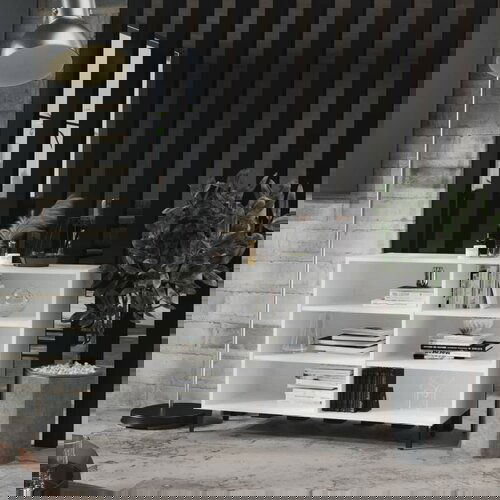 VidaXL Komoda bijela 103,5 x 35 x 70 cm od iverice Slike