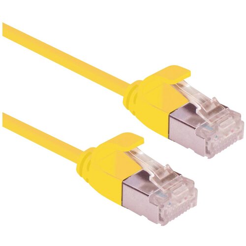Roline 21153325 RJ45 omrežni kabel\, patch kabel cat 6a u/ftp 2.00 m rumena 1 kos, (20630785) Cene