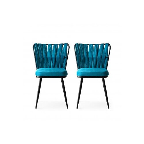 Hanah home Kusakli 228 V2 Stolica, 2 dijela, Plava Cene
