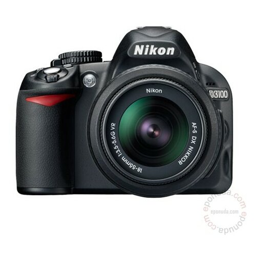Nikon D3100 + 18-55mm + 55-200mm VR digitalni fotoaparat Slike