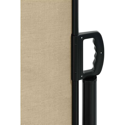  Uvlačiva bočna tenda 120 x 600 cm bež Slike
