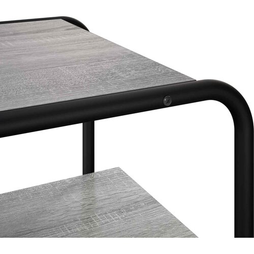  Konzolna stolica Siva Sonoma 100 x 41 x 75 cm Konstruirano drvo Slike