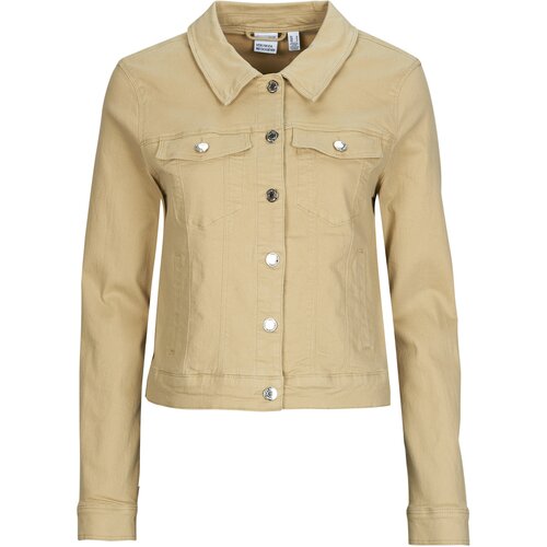 Vero Moda Jeans jakne VMWILD Bež Slike