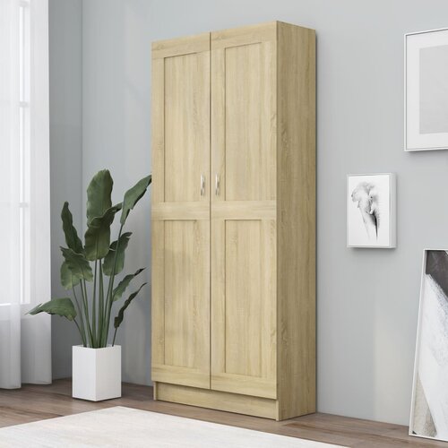 Ormarić za knjige boja hrasta sonome 82,5x30,5x185,5 cm iverica Cijene
