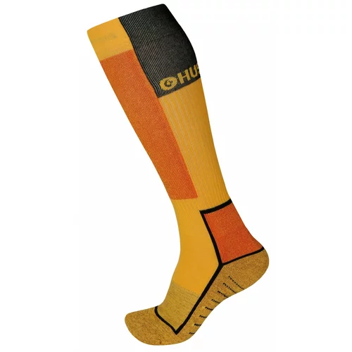 Husky Snow-ski socks yellow / black