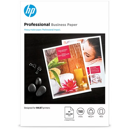 Hp Foto papir Professional Business Matte 7MV79A, A4, 150 listov, 180 gramov
