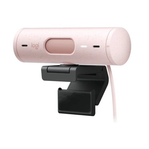 Logitech Brio 500 Full HD Webcam roza Slike