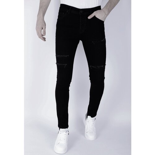 Mario Morato Kavbojke slim 148705280 Črna Cene