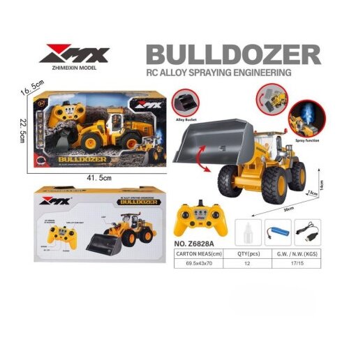 Hk Mini buldožer na daljinsko upravljanje 1:18 ( A097804 ) Slike