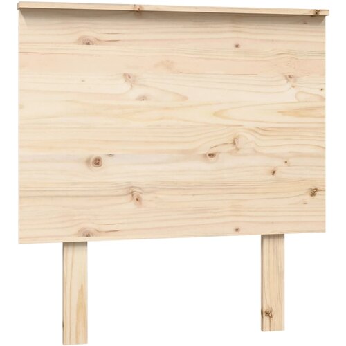 Maison Chic posteljno vzglavje - vzglavna omarica - nočna omarica 79x6x82,5 cm trdna borovina, (21704453) Slike