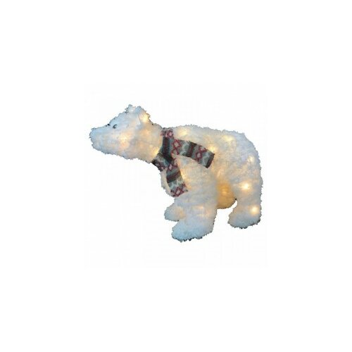  medved sa led sijalicama 45cm tinsel Cene