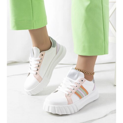 Gemre White Platform Sneakers Prinsep Slike