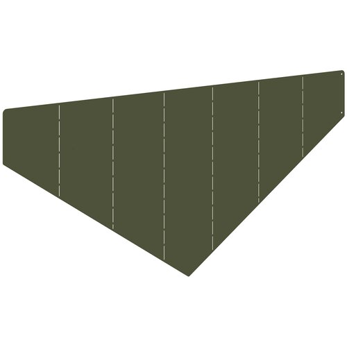  Ograda oko Travnjaka 100 x 45 cm Čelik Maslinastozelena Slike