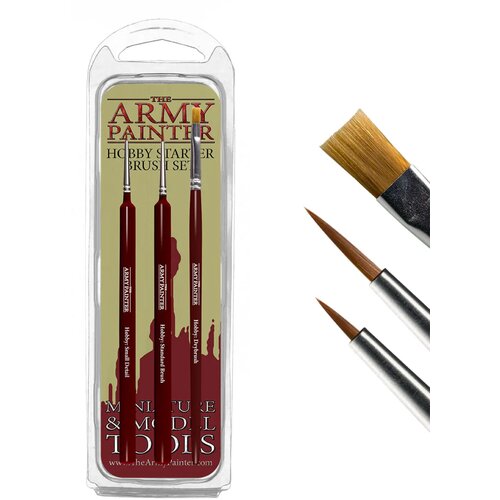 The Army Painter Hobby Starter Brush Set - 1 set. Cene
