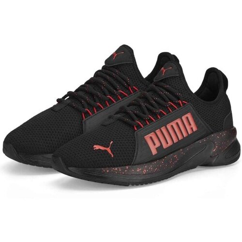 Puma SOFTRIDE PREMIER SLIP ON SPLATTER Mu&amp;scaron;ke tenisice za finess, crna, veličina 44.5 Slike