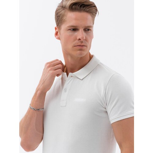 Ombre Pique knit polo shirt Slike