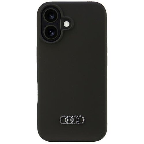 Audi SILIKONSKI OVITEK ZA IPHONE 16 6.1&rdquo; ČRNO TRDO OVITEK, (21971985) Cene