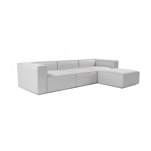 Atelier Del Sofa Kutna sofa Fora 296x66x185cm Siva Slike