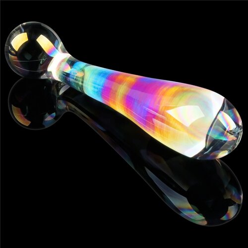 Lovetoy Twilight Gleam Glass Dildo Alluring Arc Slike