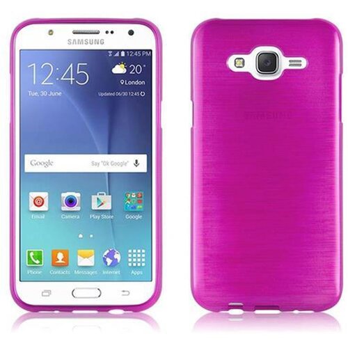Cadorabo Ohi&scaron;je, združljiv s Samsungom v Pink - za&scaron;čitni pokrov iz fleksibilnega silikona TPU v bru&scaron;enem dizajnu, (20574303) Cene