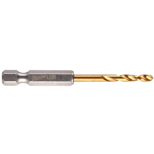 Milwaukee udarne burgije za metal tin hex 1/4 3.2mm 2/1 Slike
