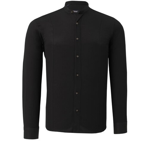 Dewberry G786 MEN&amp;#039;S SHIRT-BLACK Slike