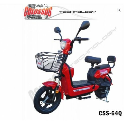 Colossus električna bicikla CSS-64Q crveni Slike