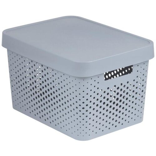 Curver INFINITY DOTS kutija 17L &amp;ndash; siva Slike