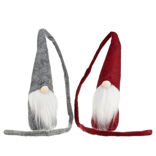 Ruhhy božićni patuljci od filca 29 cm, set od 2 Slike