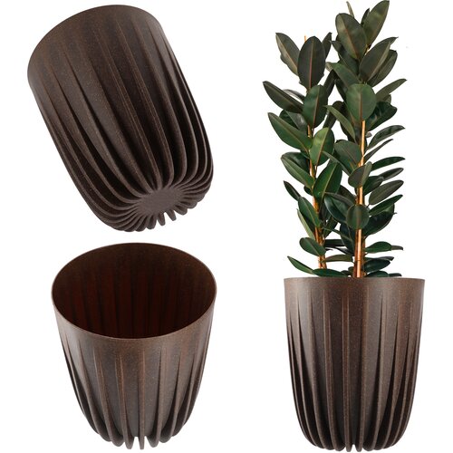 KADAX cvetlični lonec z vstavkom 30x36 cm okrogel plastični pokrov vložek, (5000353606) Slike