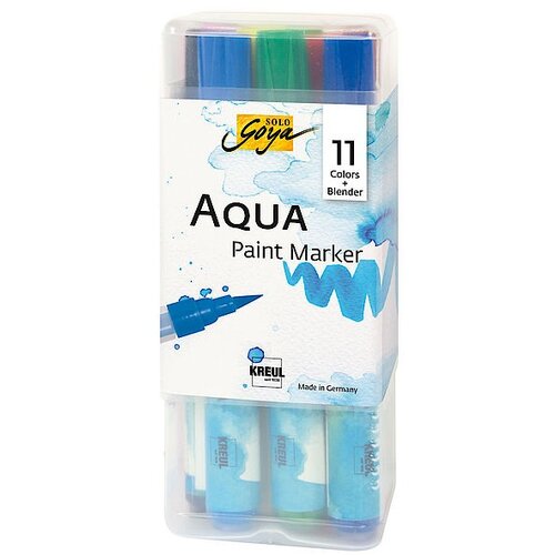 set akvarel flomastera Aqua Solo Goya Powerpack - 11 + 1 kom Slike
