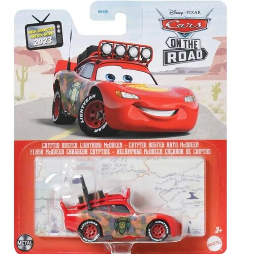Mattel Avtomobili: Cryptid Buster Strela McQueen lik majhen avto 1/55 - Cene