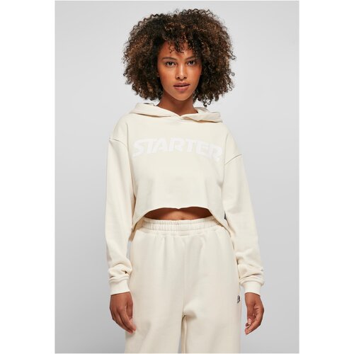 Starter Black Label Ladies Starter Cropped Hoody Light White Cene