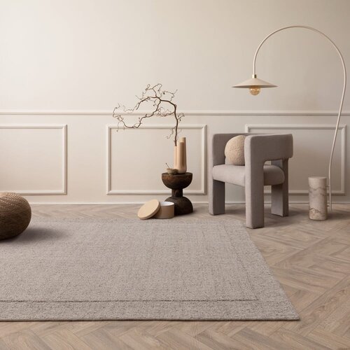 Asiatic Carpets Bež ročno tkana volnena preproga 120x170 cm Larson &amp;ndash; Slike