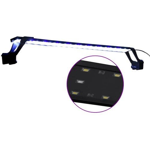  Akvarijsko LED svjetlo sa stezaljkama 75 - 90 cm plavo-bijelo Slike