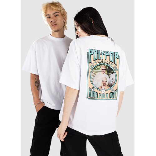 Polypop King For A Day T-shirt white Slike