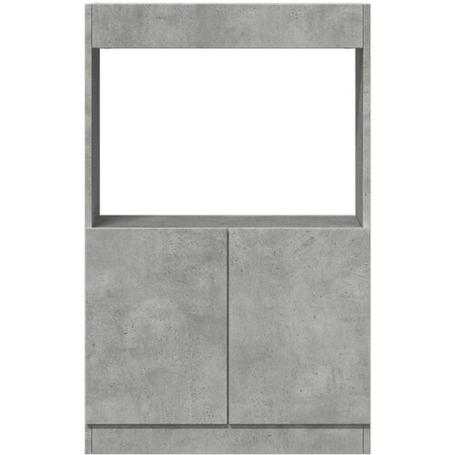 vidaXL Visoka komoda siva boja betona 63x33x100 cm konstruirano drvo Cijene