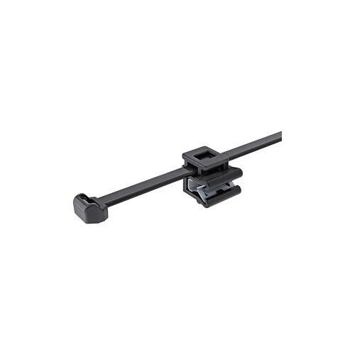 Hellermann Tyton 156-03064 T50ROSEC5B-PA66W-BK vezice 200 mm 4.60 mm crna spajanje kabela preko montaže, spajanje kabela uzduž montaže 1 St. Cijene