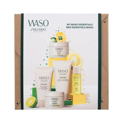 Shiseido Waso My Waso Essentials gel za čišćenje lica za sve vrste kože za ženske