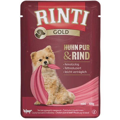 Rinti FI92021 Gold Mini Govedina i piletina 100 g Sos za pse Slike