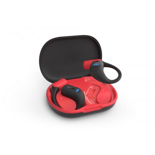 Philips Bežične slu&scaron;alice TAA6709BK/00, BlueTooth, IP55 za&scaron;tita, Do 28h reprodukcije, Crno-crvene Cijene