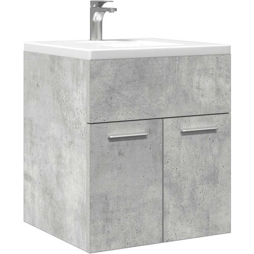 vidaXL Kupaonski ormarić za umivaonik beton sivi 41x38,5x46 cm Cijene