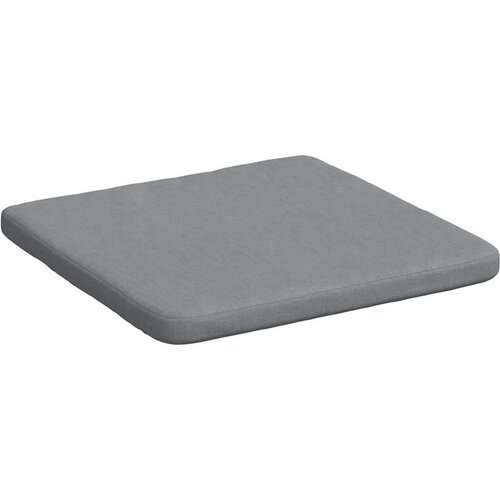 VidaXL Jastučići za sjedenje 4 pcs Svijetlo siva 40 x 40 x 3 cm Slike