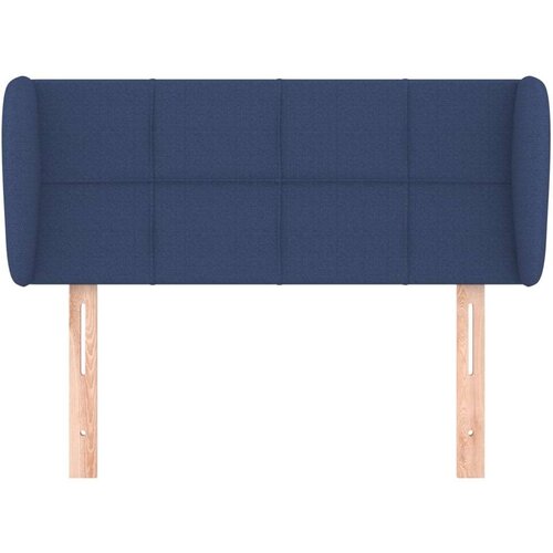  Uzglavlje s u&amp;scaron;ima plavo 93x23x78/88 cm od tkanine Slike