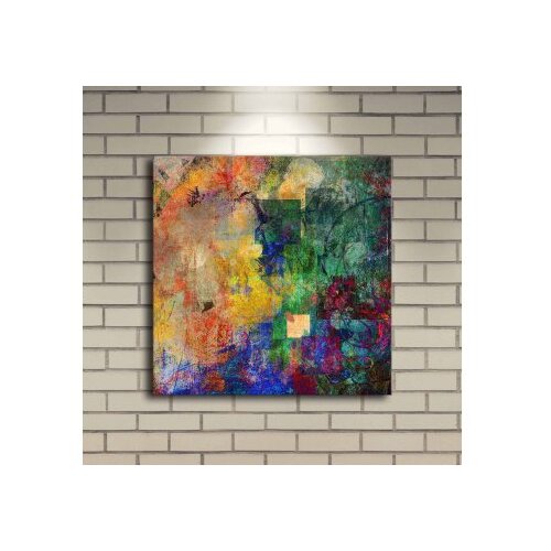 WALLXPERT Slika na platnu sa LED osvetljenjem, dimenzije 40x40cm. Cijene