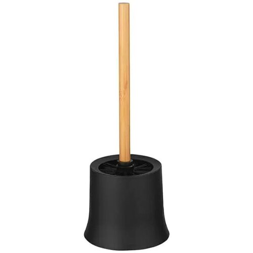 Wenko WC garnitura Bambusa Basic (črna, bambus) Cene