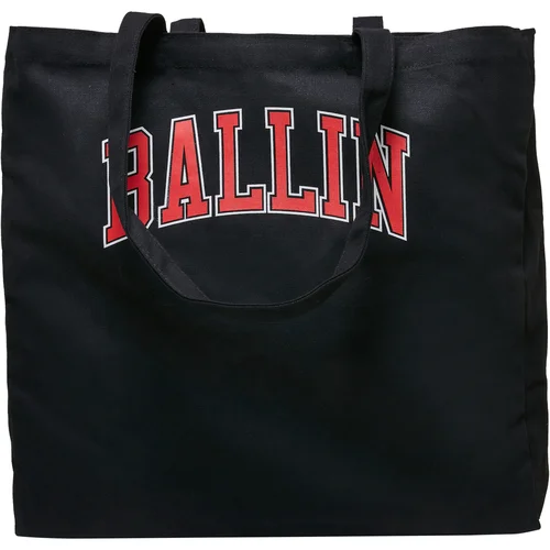 MT Accessoires Ballin Oversize Canvas Bag Black