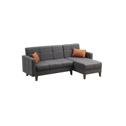 Atelier Del Sofa ugaona garnitura polya dark grey Slike