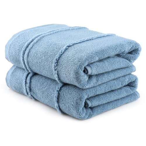  Arden - blue blue bath towel set (2 pieces) Cene